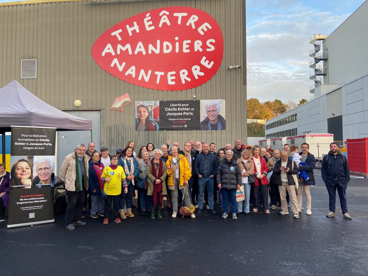 Soutien à Cécile Kohler et Jacques Paris – Théâtre des Amandiers - Nanterre-Amandiers