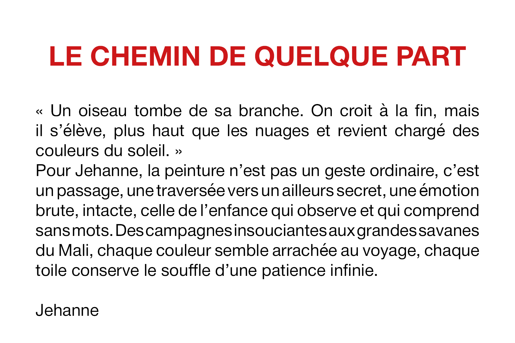 Récits de Ayachi et Jehanne - Nanterre-Amandiers